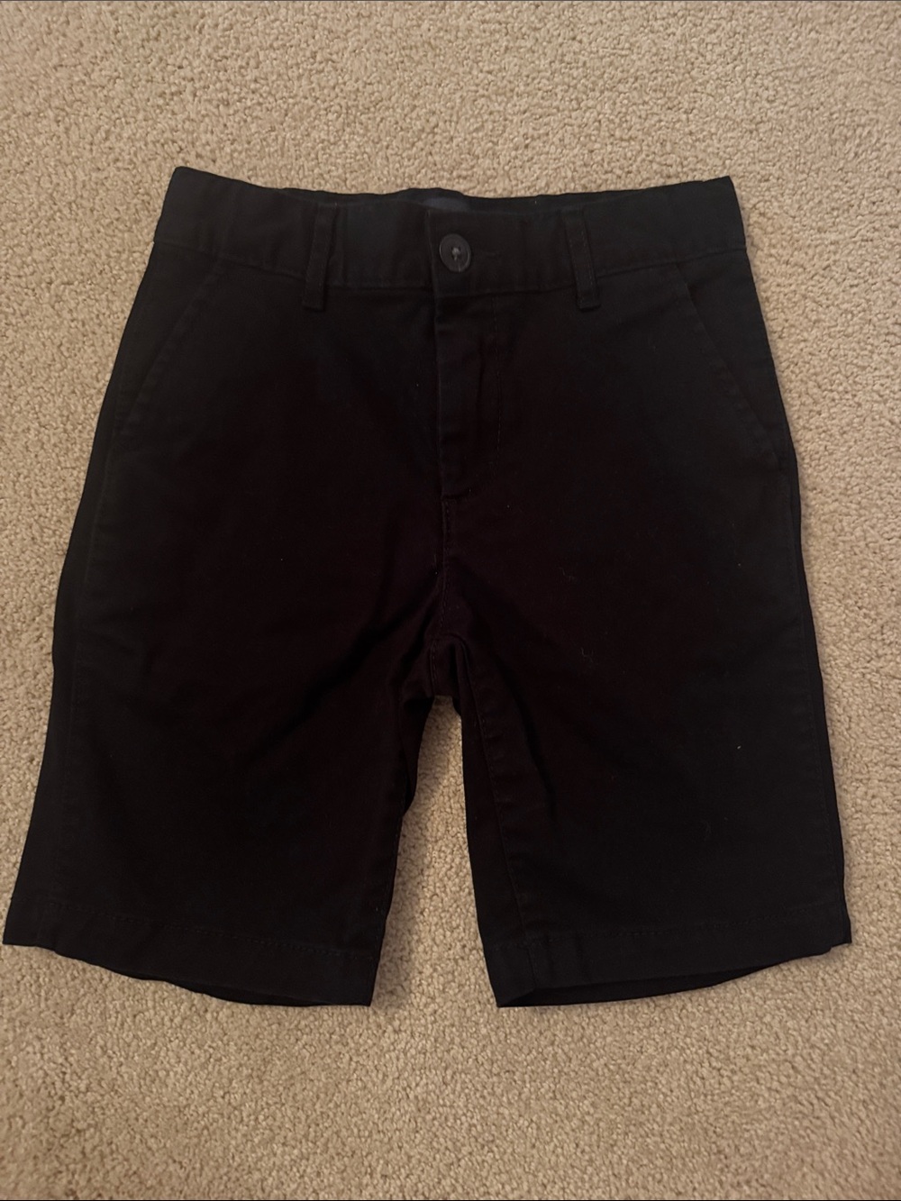 Boy’s Black Classic Chino Shorts